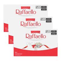 Chocolate Bombons Raffaello Ferrero 3 Caixas de 9 Unidades