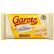 Chocolate Branco 1kg Garoto Barra Profissional Marfim Chocolate Branco 1kg Garoto Barra Profissional Marfim