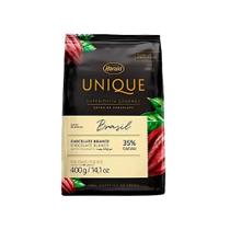 Chocolate Branco 35% Cacau Brasil Gotas Unique Harald 400g Chocolate Branco 35% Cacau Brasil Gotas Unique Harald 400g