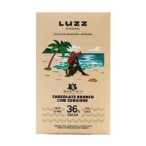 Chocolate Branco com Gengibre Luzz Cacau - 75g Chocolate Branco com Gengibre Luzz Cacau - 75g