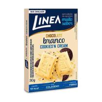 Chocolate Branco Cookies Cream Zero LINEA 30g
