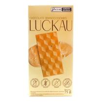 Chocolate Branco Cookies Luckau 75g Chocolate Branco Cookies Luckau 75g