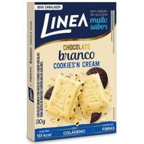 Chocolate Branco Cookies'n Cream Sem Açúcar Linea 30g