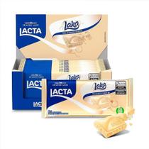 Chocolate Branco Laka Lacta Kit 17 barras de 80g