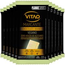 Chocolate Branco Vegano Zero Adição Açúcares 12 Unidades 22g Chocolate Branco Vegano Zero Adição Açúcares 12 Unidades 22g