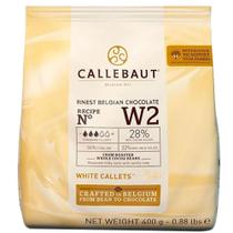 Chocolate Branco W2 Callebaut 400g Chocolate Branco W2 Callebaut 400g