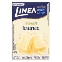 Chocolate Branco Zero Açúcar LINEA 30g
