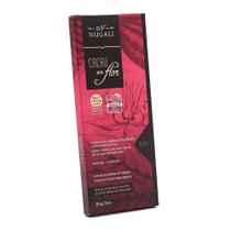 Chocolate Cacau em Flor 63% Cacau Com Pimenta Rosa Nugali 85g