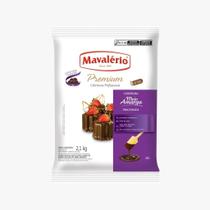 Chocolate Cobertura Gotas Meio Amargo 2,1kg - Mavalerio