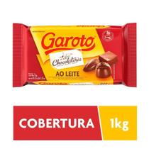 Chocolate Cobertura Leite 1kg - Garoto Chocolate Cobertura Leite 1kg - Garoto