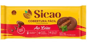 Chocolate Cobertura Sicao Dia A Dia Ao Leite -Barra 1,01KG