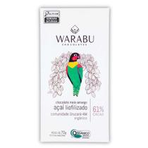 Chocolate com Açaí 61% (70g) Chocolate com Açaí 61% (70g)
