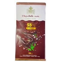 CHOCOLATE COM CAPIM LIMÃO Saudável 55% CACAU - 70G