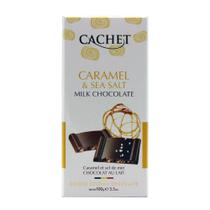 Chocolate com Caramelo e Sal Cachet 100g