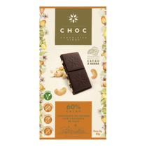 Chocolate com Castanha de Caju 60% Cacau 80g Choc Chocolate 80g