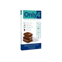 CHOCOLATE COM FLOR DE SAL 70 CACAU ONLY4 70g