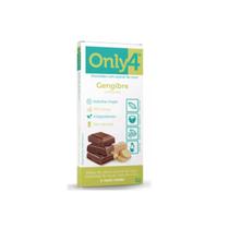 CHOCOLATE COM GENGIBRE 70% CACAU ONLY4 20g
