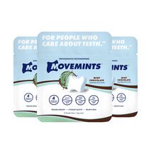Chocolate com menta Mints Movemints Clear Aligner (pacote com 3) Chocolate com menta Mints Movemints Clear Aligner (pacote com 3)