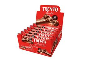 Chocolate Com Wafer Trento Recheio Chocolate C/16 - Peccin