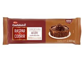 Chocolate Confeiteiro Raspar & Cobrir Ao Leite em Barra 2kg