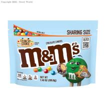 CHOCOLATE Confeito M&M'S Sabor Crunchy Cookie Candy 209,7g