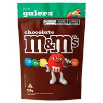 Chocolate Confeito M&Ms Pouch 132g Chocolate ao Leite Mars MMs M&M's Chocolate Confeito M&Ms Pouch 132g Chocolate ao Leite Mars MMs M&M's