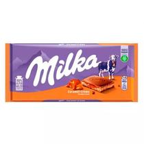Chocolate Creme e Caramelo Milka 100g Chocolate Creme e Caramelo Milka 100g