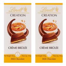 Chocolate Crme Brlée, Lindt Creation, 2 Barras De 150G Chocolate Crme Brlée, Lindt Creation, 2 Barras De 150G
