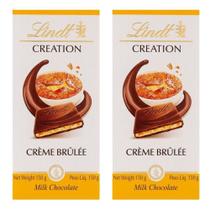 Chocolate Crme Brlée, Lindt Creation, 2 Barras De 150G Chocolate Crme Brlée, Lindt Creation, 2 Barras De 150G