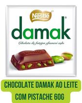 Chocolate damak ao leite com pistache 60g nestlé importada