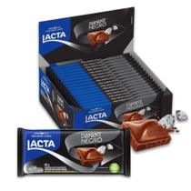 Chocolate Diamante Negro Lacta Kit 17 barras de 80g