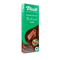 Chocolate diet recheado com avelã diatt unidade de 25g