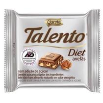Chocolate Diet Talento Avelãs Garoto 25g Chocolate Diet Talento Avelãs Garoto 25g