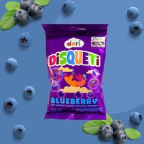 Chocolate Disqueti Com Blueberry E Casquinha Crocante Unidade Original Sabor Novidade Dori