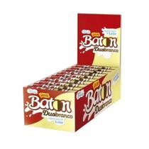 Chocolate Duo Baton Ao Leite/branco C/30un Garoto