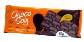 Chocolate em barra Tradicional com Açúcar Orgânico Choco Soy 80g Sem Glúten e Sem Leite