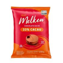 Chocolate em Pó 33% Cacau 1,05kg Melken - Harald