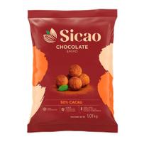 Chocolate em Po 50% 1,01kg Sicao