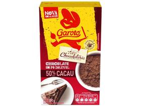 Chocolate em Pó 50% Cacau Garoto Caixa 200g Chocolate em Pó 50% Cacau Garoto Caixa 200g