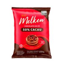 Chocolate em Pó 50% - Melken - 1,01kg - 01 unidade - Harald - Rizzo - Melken Harald