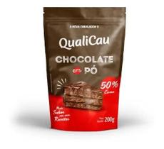 Chocolate Em Pó 50% QualiCau 1,010kg Chocolate Em Pó 50% QualiCau 1,010kg