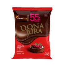 Chocolate em Pó 55% Cacau - Dona Jura 1,005KG - Cacau Foods