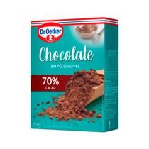Chocolate em Pó 70% Cacau Dr. Oetker 200g