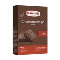 Chocolate Em Pó 70% Cacau Mavalério 200g