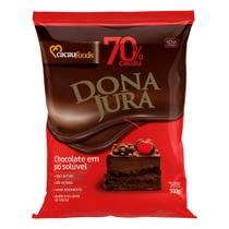 Chocolate em Pó 70% Dona Jura 500g - Cacau Foods