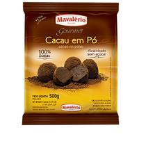 Chocolate em Pó Alcalino 100% Cacau Mavalério 500g