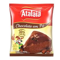 Chocolate em pó Atalaia 400g cx 20uni