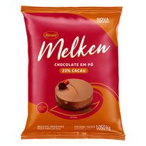 Chocolate em Pó Melken Cacau 33% 1,05Kg Harald
