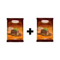 Chocolate em pó solúvel 32 1kg mavalério kit com 2 unidades Chocolate em pó solúvel 32 1kg mavalério kit com 2 unidades