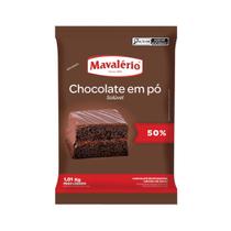 Chocolate em pó solúvel 50 mavalério 1 kg